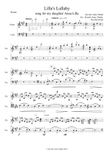 Lilla's Lullaby - for guitar and cello