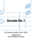 Sonate No. 1