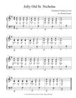 Jolly Old St. Nicholas (standard notation)