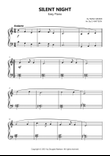 Silent Night piano sheet music