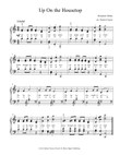 Up on the Housetop (standard notation, early intermediate)