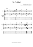 The First Noel - For Violin and Acoustic Guitar (Very Easy Christmas Carol)