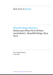 Sonata para Piano No.6 (Primer Movimiento)-Beautiful things Op.9 No.8