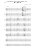 AGUNTUM - Score Only