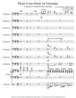 Please Come Home For Christmas - Score Only