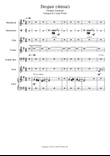 Despair (shitsui) - Score Only