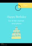 Happy Birthday - For B flat clarinet (solo) and piano (Easy/Beginner)