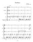 Kumbaya for Marimbas and Percussion