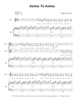 Ashes To Ashes (2-part choir) mini preview