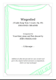 Wiegenlied ('Cradle Song')