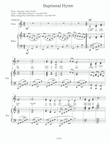 Baptismal Hymn