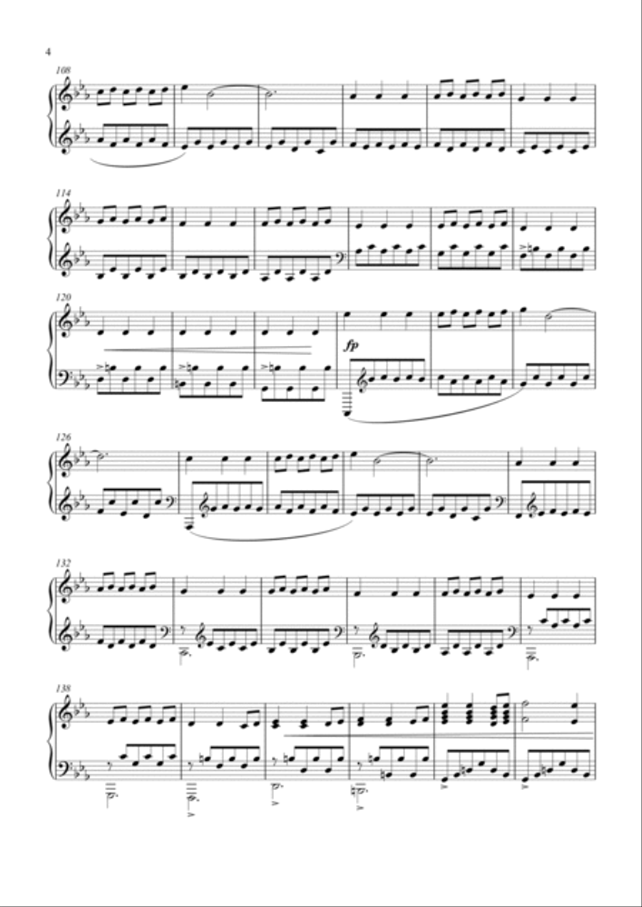 op.2 no.2 - Par Temps de Pluie Piano Solo scores gallery preview page 4