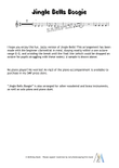 Jingle Bells Boogie - for solo clarinet