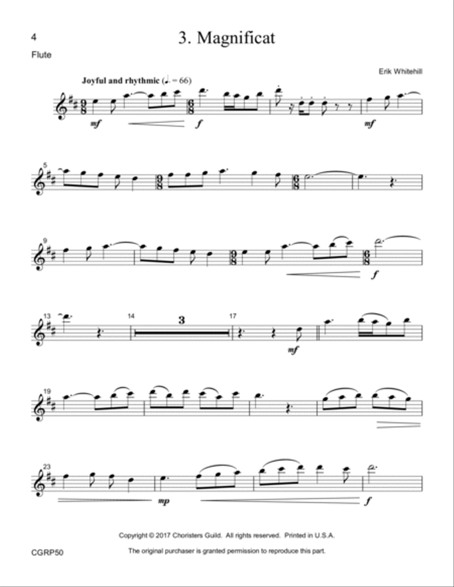 Journey to Bethlehem - Reproducible Instrumental Parts Unison Choir scores gallery preview page 3