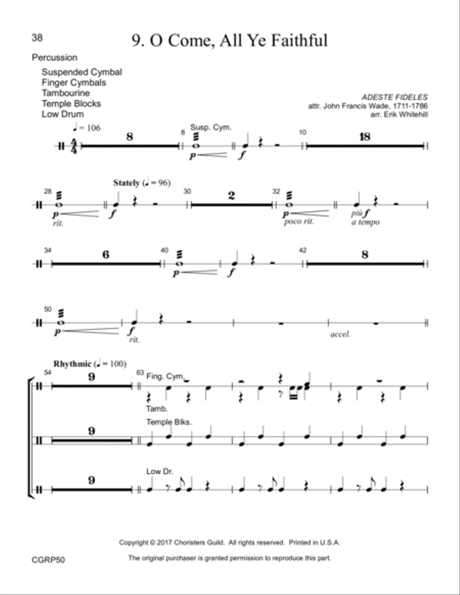 Journey to Bethlehem - Reproducible Instrumental Parts Unison Choir scores gallery preview page 15