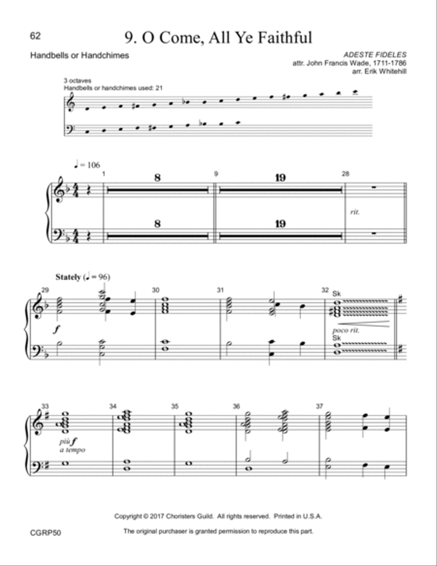 Journey to Bethlehem - Reproducible Instrumental Parts Unison Choir scores gallery preview page 21