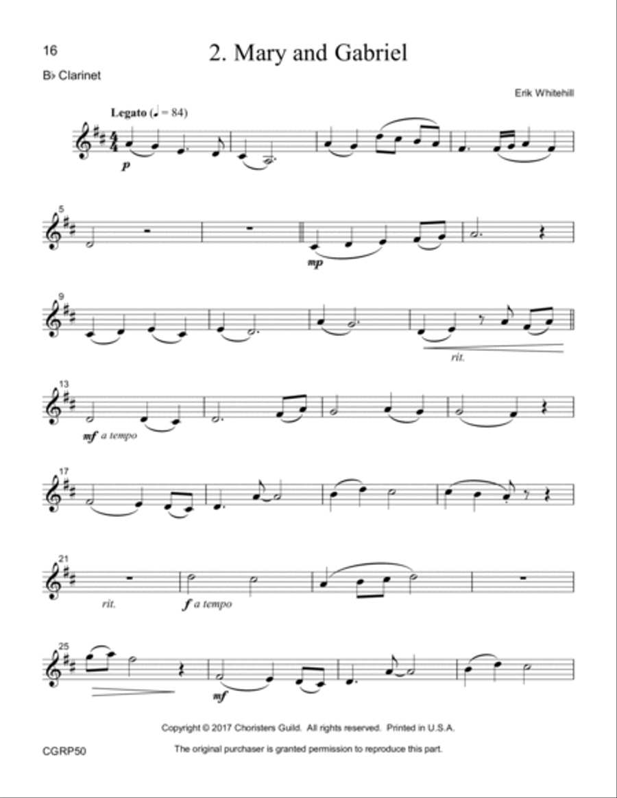 Journey to Bethlehem - Reproducible Instrumental Parts Unison Choir scores gallery preview page 7