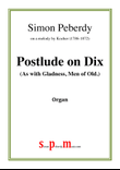 Christmas / Epiphany Organ Postlude on Dix (As with Gladness Men of Old..) by Simon Peberdy