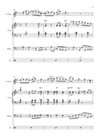Just This Once Original for Jazz Combo. Alto Sax, Piano, Bass and Drums Jazz Ensemble scores gallery preview page 4