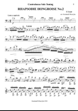 F. Liszt Rhapsodie Hongroise No.2