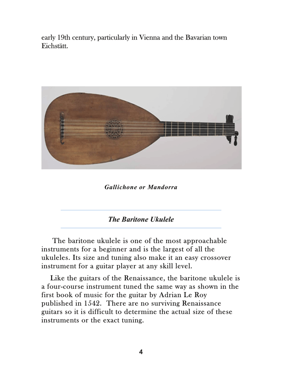 Franz Clemens Duke of Bavaria: 3 Gallichone Sonatas and 12 Menuettos Ukulele scores gallery preview page 6