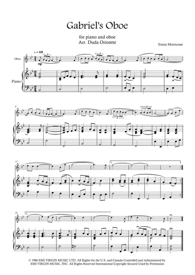 Gabriel's Oboe