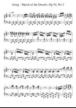 Grieg - March of the Dwarfs, Op 54, No 3