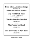 Four Irish - American Songs for Trios of S, A, and T Recorders