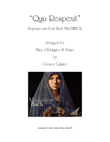 Quia Respexit (Flute Obbligato)