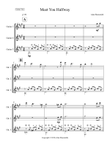 Meet You Halfway - Guitar Trio (score & parts)