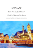 Serenade from ''The Student Prince' for Cello and Piano