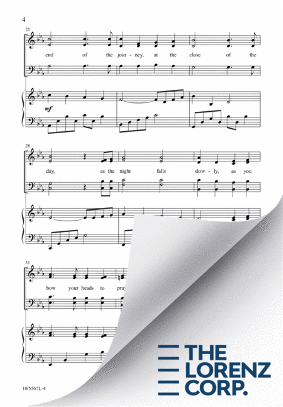 As You Serve, Remember Me 4-Part scores gallery preview page 5