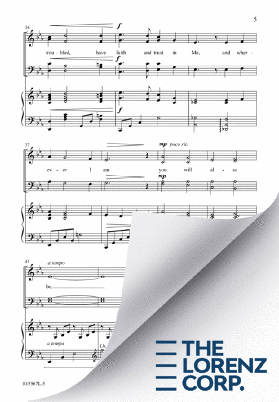 As You Serve, Remember Me 4-Part scores gallery preview page 6