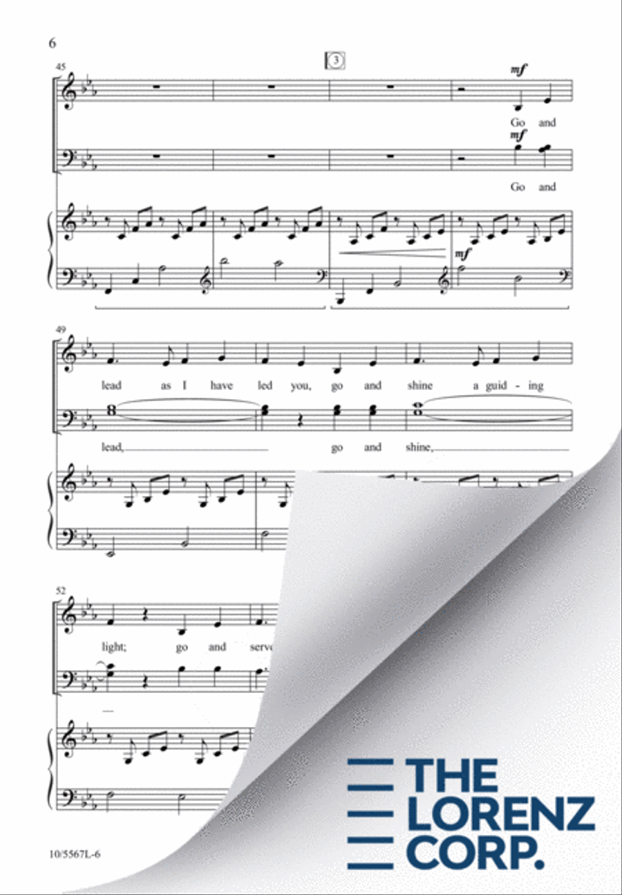 As You Serve, Remember Me 4-Part scores gallery preview page 7