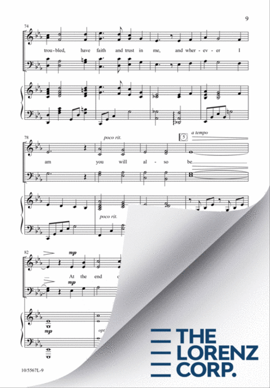 As You Serve, Remember Me 4-Part scores gallery preview page 10