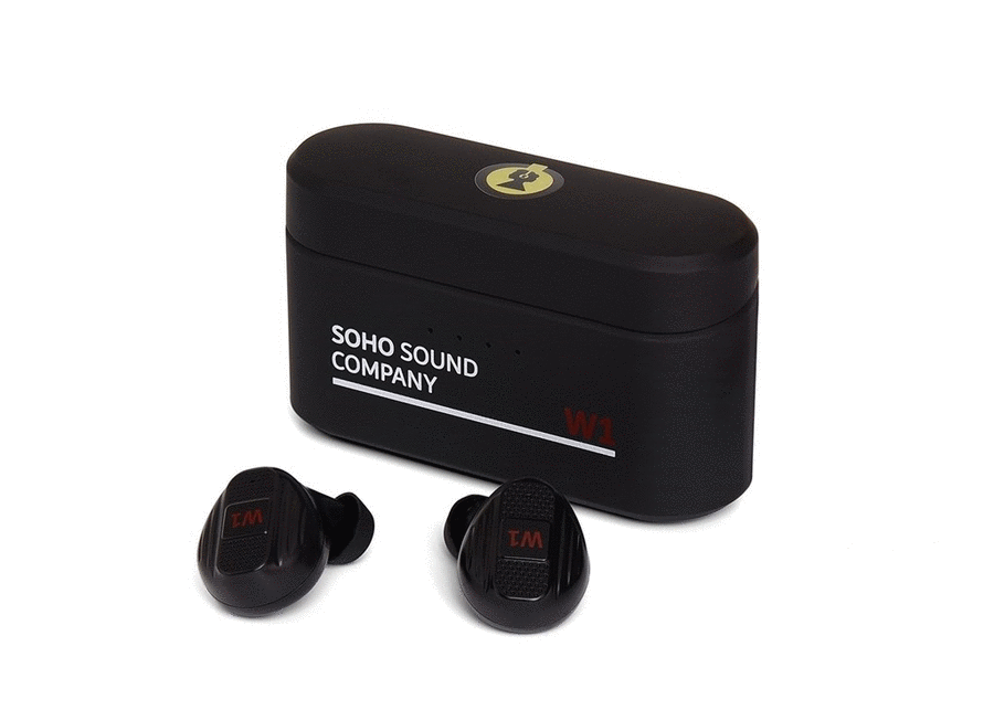 W1 Bluetooth Earbud Headphones w/Powerbank - Black Mobile Accessories scores gallery preview page 1