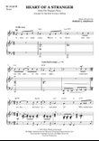 Heart Of A Stranger (B flat Major, Big Band Version)