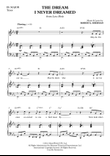 The Dream I Never Dreamed (E flat Major, Solo)