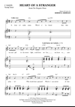 Heart Of A Stranger (C Major)