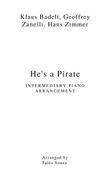 He's A Pirate