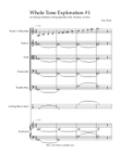 Whole Tone Exploration Number One
