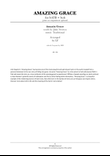 Amazing Grace (SATB + solo)
