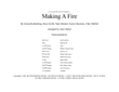 Making A Fire