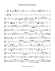 Duet for Oboe and Clarinet