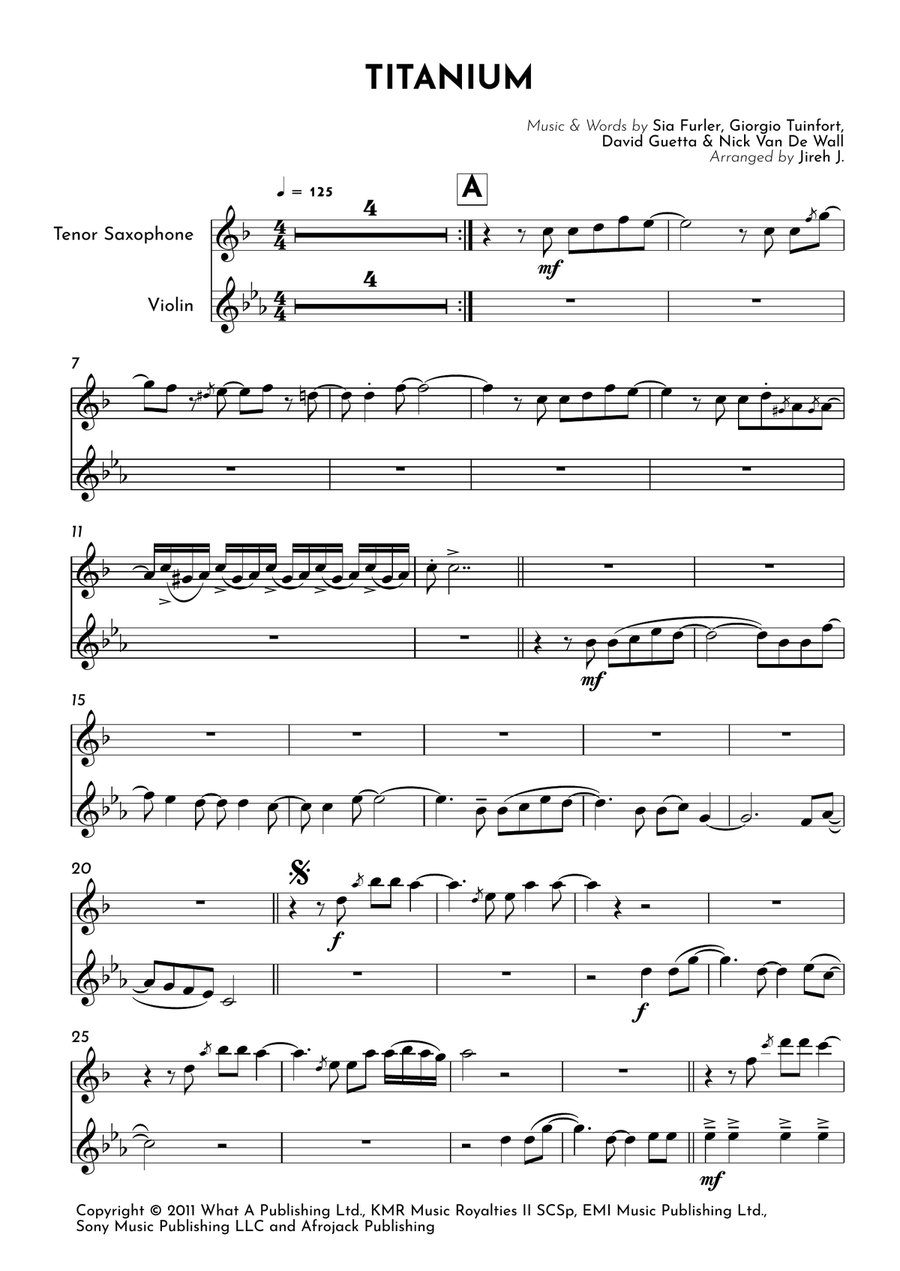 Titanium Titanium String Duet scores gallery preview page 2