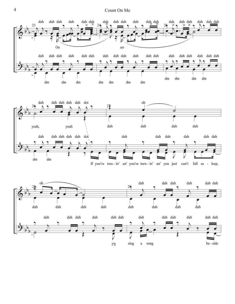 Count On Me Count On Me SSAA scores gallery preview page 4