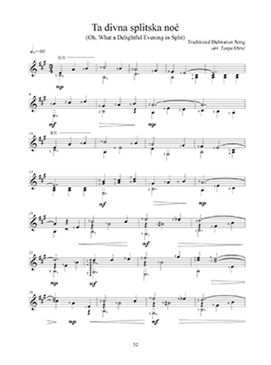 Balkan Melodies for Classical Guitar Acoustic Guitar scores gallery preview page 3