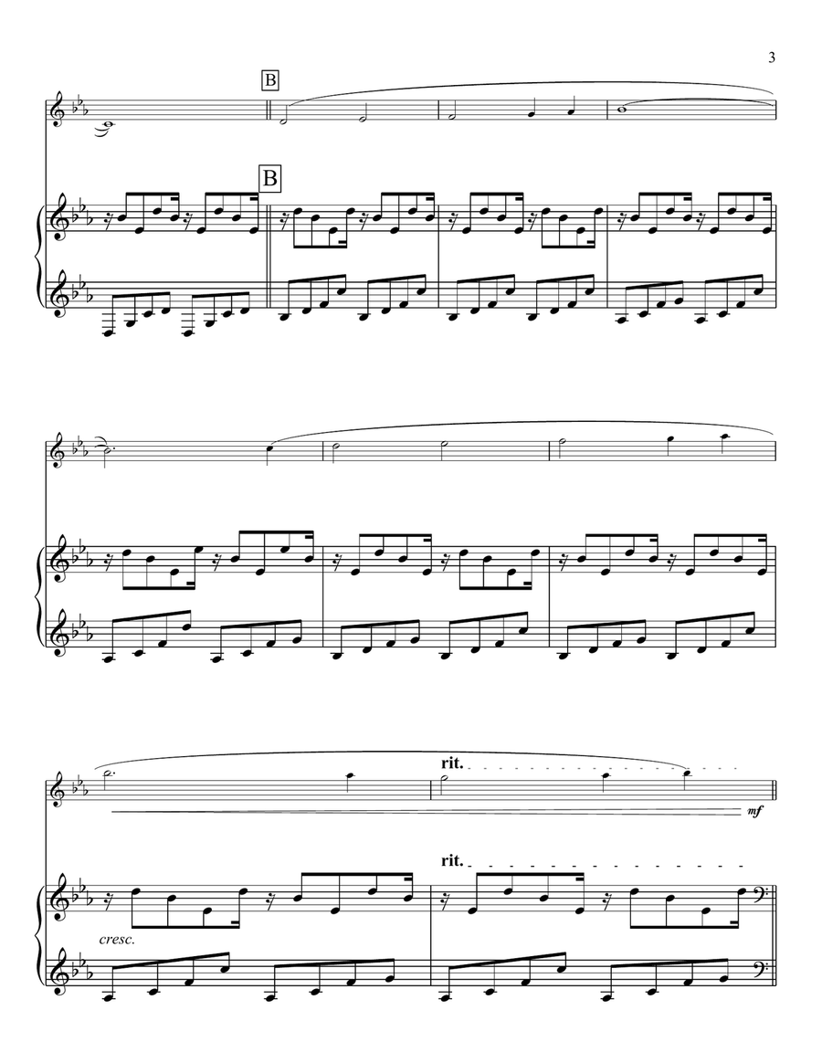 Tchaikowsky Swan Lake Variation Violin Solo scores gallery preview page 3