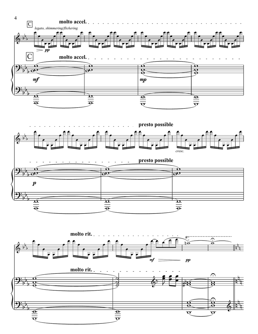 Tchaikowsky Swan Lake Variation Violin Solo scores gallery preview page 4