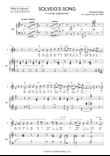 Solveig's Song for harp and high voice
